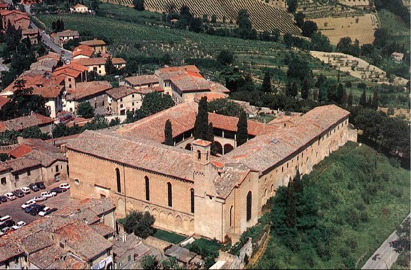  View of the Church of Sant'Agostino sdg